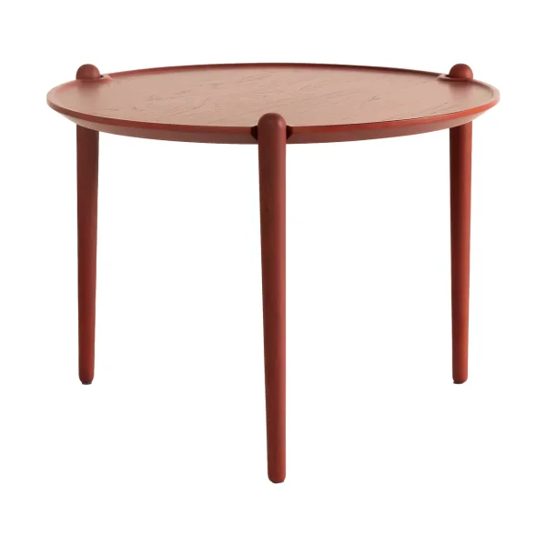Design House Stockholm Aria coffee table Red, Ø60x46 cm