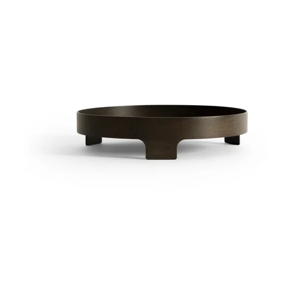 Design House Stockholm Bridge tray Dark oak, Ø42 cm