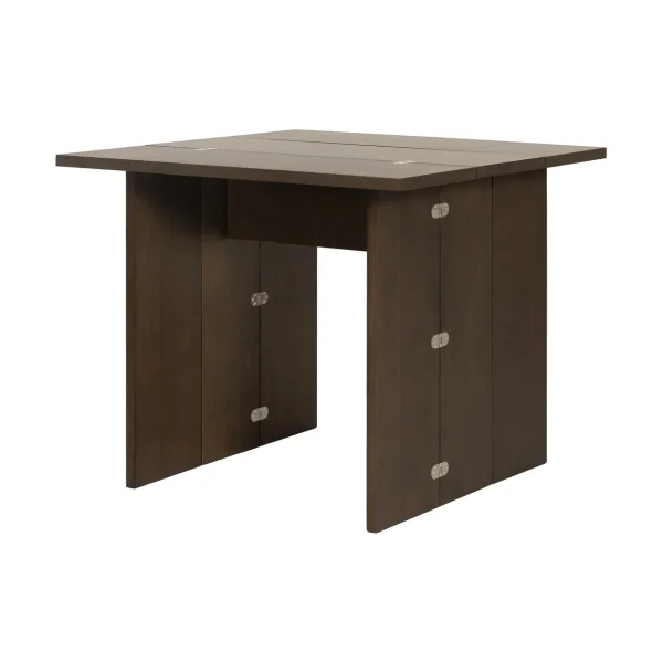 Design House Stockholm Flip table Dark oak, 90 cm