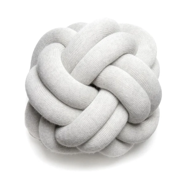 Design House Stockholm Knot cushion light grey