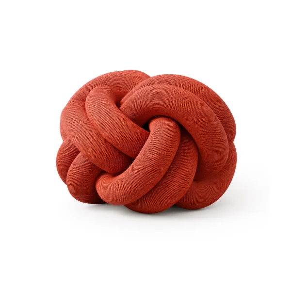 Design House Stockholm Knot cushion Orange red