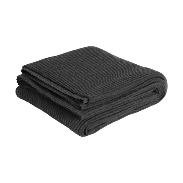 Design House Stockholm Pleece throw 140x160 cm Dark grey
