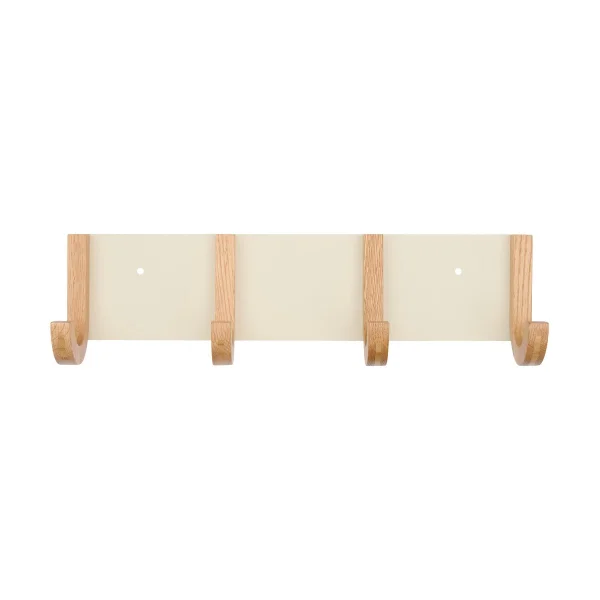 Design Letters Jay clothing rack 4 hooks Creamweiss-ek