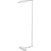Dessau Floor Lamp Nickel, Light, Polished Nickel - Andrew Martin
