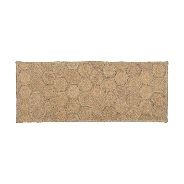 Dixie Elin rug Honey comb natural, 80x200 cm