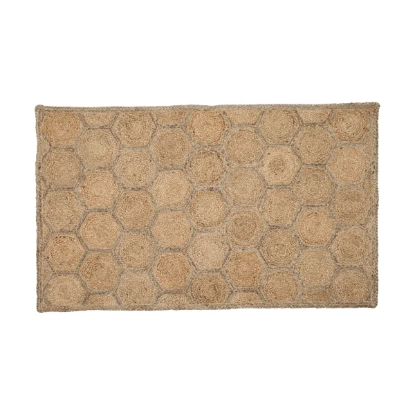 Dixie Elin rug Honey comb natural, 90x150 cm