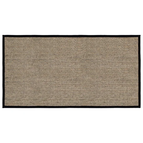 Dixie Jenny Sisal doormat nature-black 80x150 cm