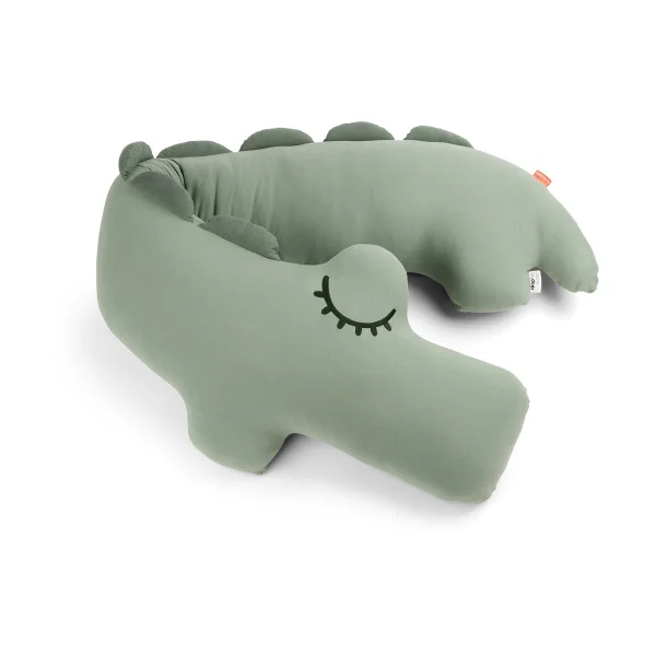 Done by deer Croco body pillow 36x150 cm Green