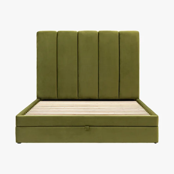 Dozer King Bed in Olive