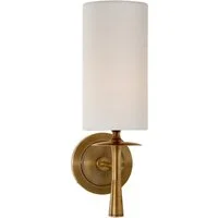 Drunmore Wall Light Brass, Light, Hand-Rubbed Antique Brass - Andrew Martin