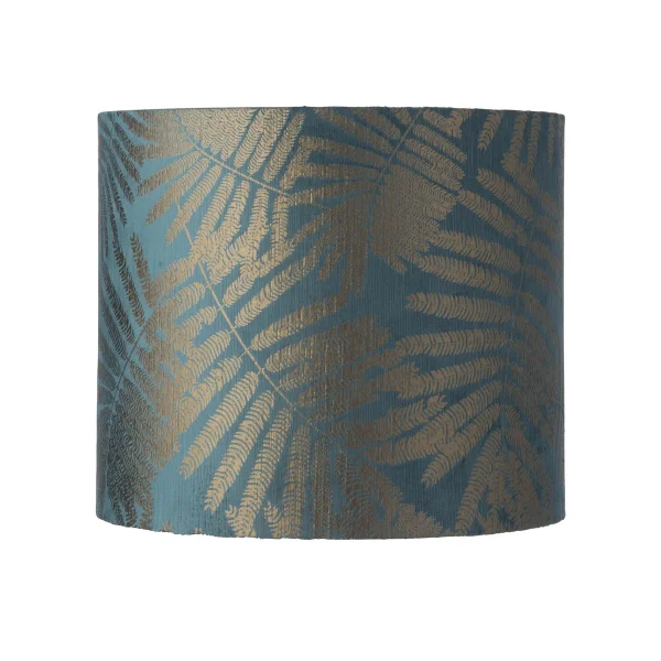 EBB & FLOW Fern leaves lamp shade Ø 35 cm teal