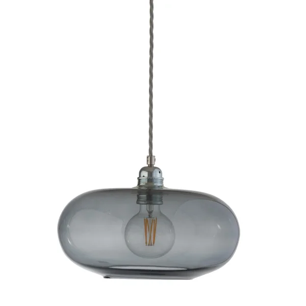 EBB & FLOW Horizon ceiling lamp Ø 29 cm smokey grey