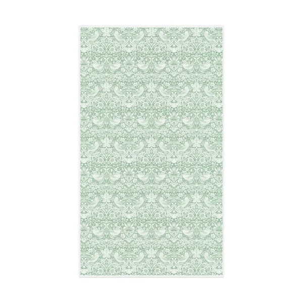 Ekelund Linneväveri Strawberry Thief tablecloth 150x250 cm Green