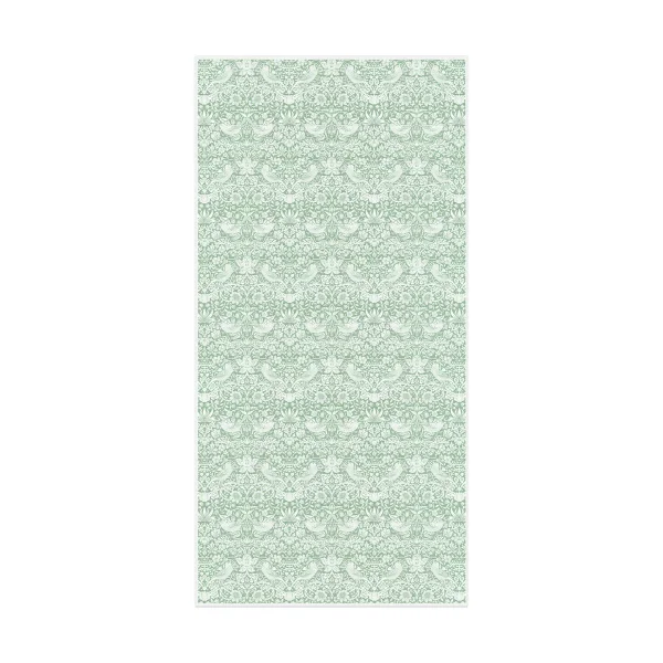 Ekelund Linneväveri Strawberry Thief tablecloth 150x300 cm Green