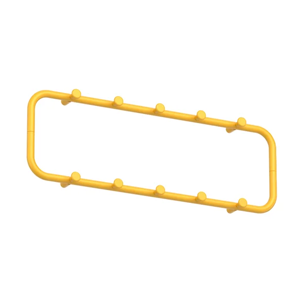 Essem Design Classic coat rack 100 cm Sun yellow