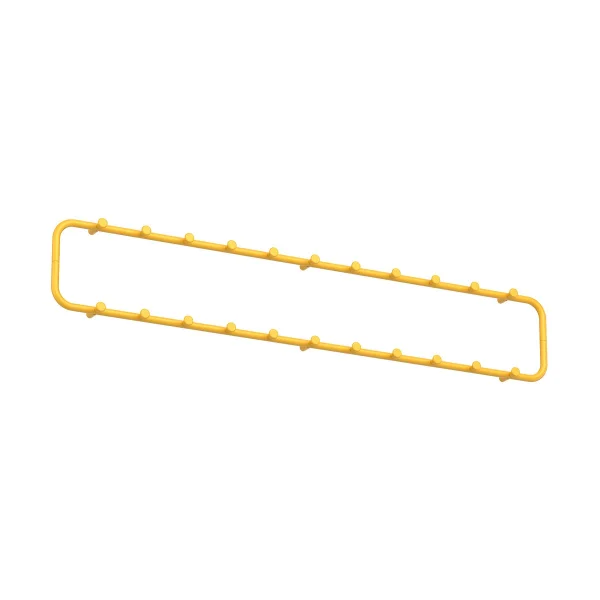 Essem Design Classic coat rack 120 cm Sun yellow