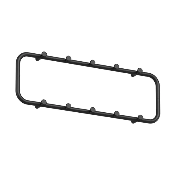Essem Design Classic coat rack 80 cm Black
