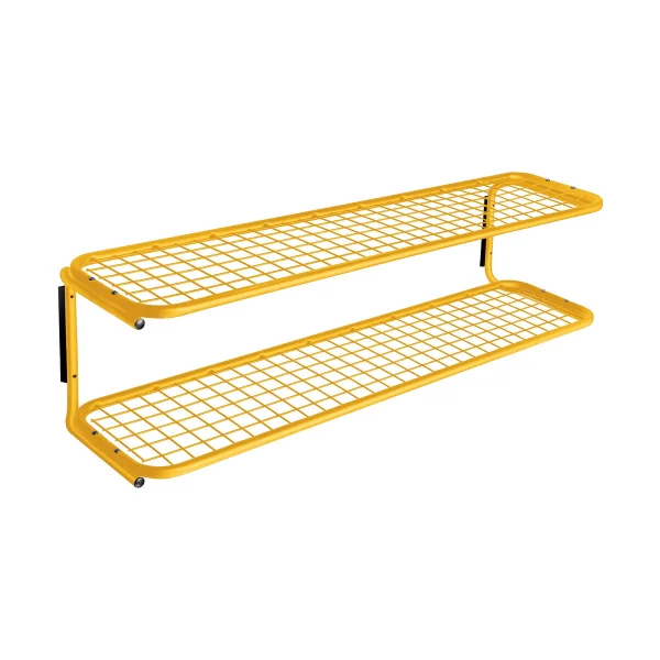 Essem Design Classic shoe rack 100 cm Sun yellow