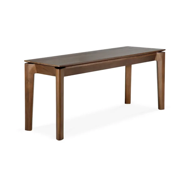 Ethnicraft Bok bench Dark stained teak 126 cm