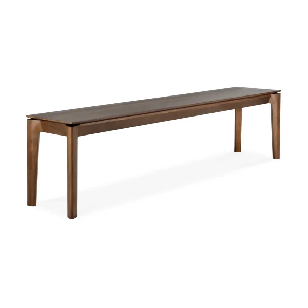 Ethnicraft Bok bench Dark stained teak 186 cm