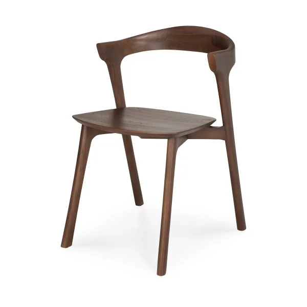 Ethnicraft Bok Chair Lacquered teak brown