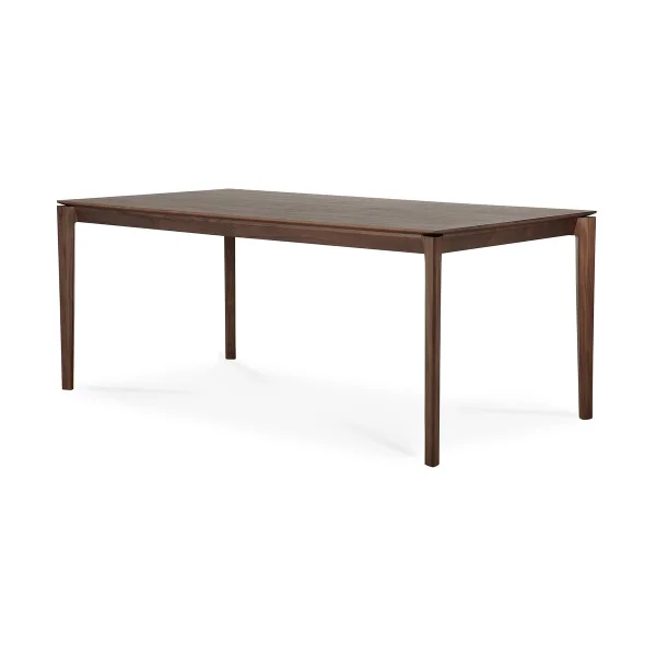 Ethnicraft Bok dining table 180x90 cm Lacquered teak brown