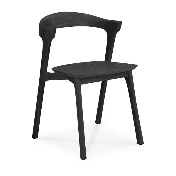Ethnicraft Bok outdoor chair Black-stained teak
