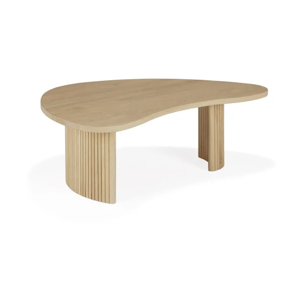 Ethnicraft Boomerang coffee table Oak, 90x61 cm