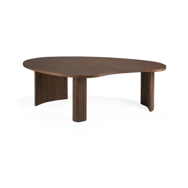 Ethnicraft Boomerang coffee table Teak, 126x74 cm