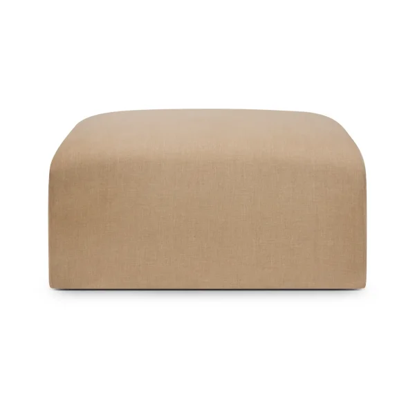 Ethnicraft Bulky footstool Light sepia, 80x60 cm