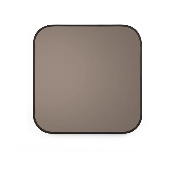 Ethnicraft Camber wall mirror 60x60 cm Bronze-wooden frame