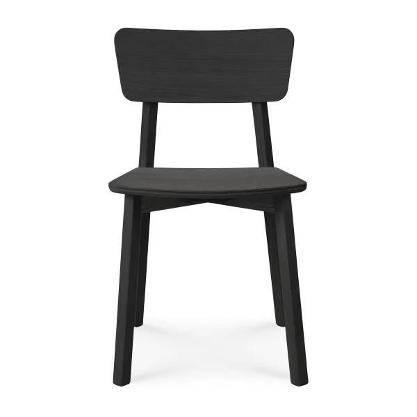 Ethnicraft Casale kitchen chair Black oak