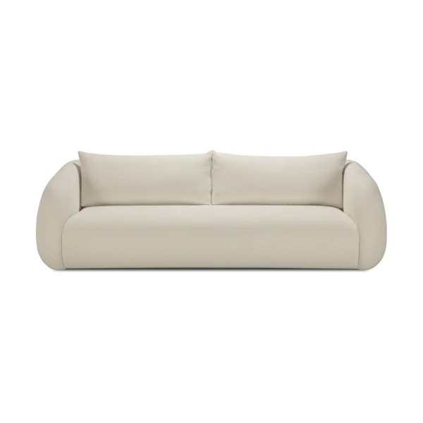 Ethnicraft Contour sofa Chalk, 3 seater