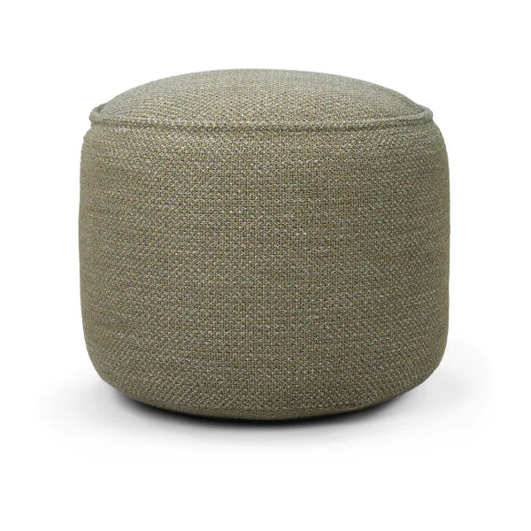 Ethnicraft Donut outdoor pouf seat pouf Mocha check