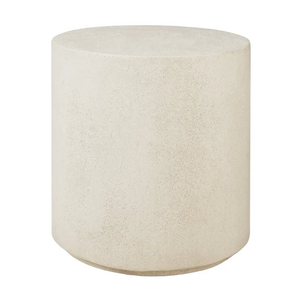 Ethnicraft Elements side table Ø40 cm Off white