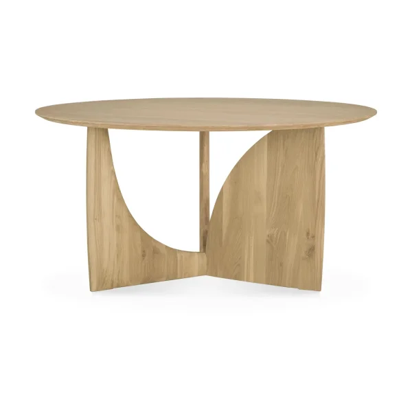 Ethnicraft Geometric dining table Oak, Ø150 cm