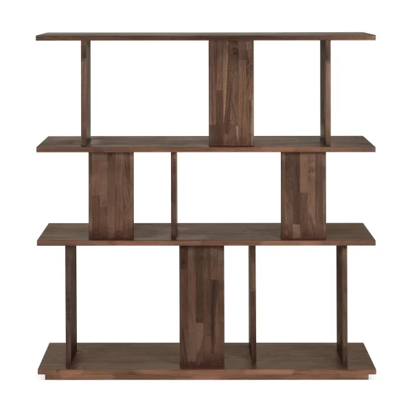Ethnicraft Irregular shelf Dark stained teak small