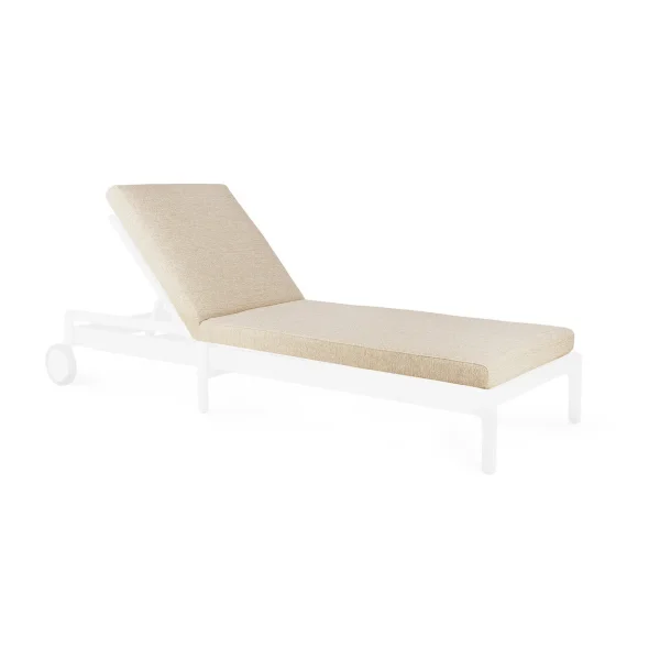 Ethnicraft Jack outdoor cushion for sunbed Natural
