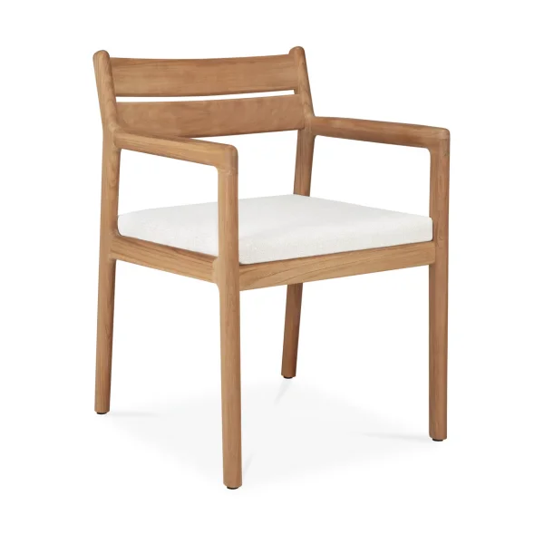 Ethnicraft Jack Outdoor Dining armchair Off-white