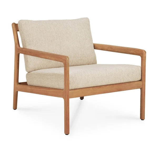 Ethnicraft Jack outdoor lounge armchair teak Natural