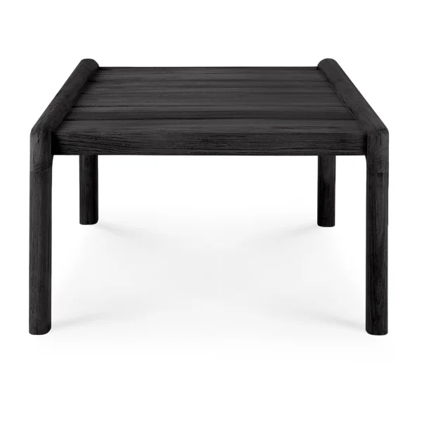 Ethnicraft Jack outdoor side table black stained teak 54x54 cm