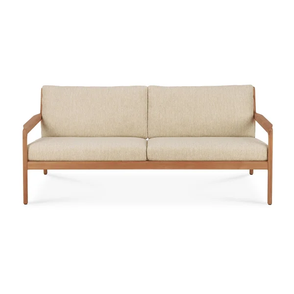 Ethnicraft Jack outdoor sofa 2-seater teak Natural
