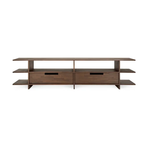 Ethnicraft Kabuki media unit Dark stained teak