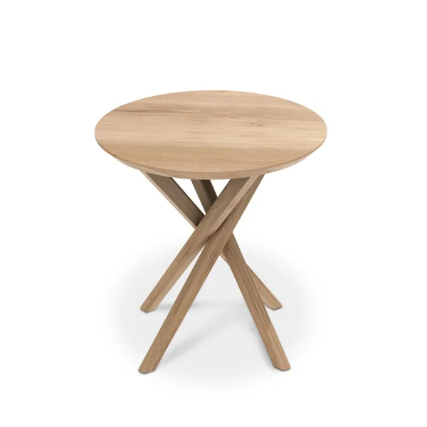 Ethnicraft Mikado side table 50x50 cm Oak wax oil