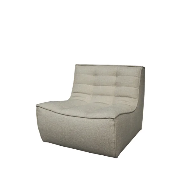 Ethnicraft N701 armchair Fabric beige