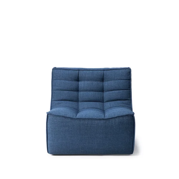 Ethnicraft N701 armchair Fabric blue