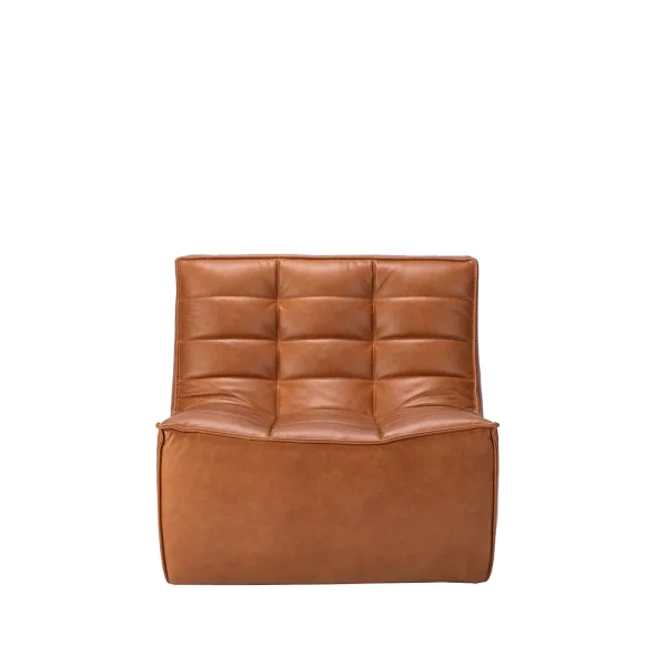 Ethnicraft N701 armchair Leather old saddle