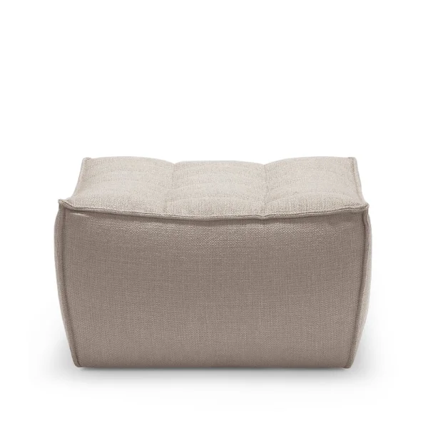 Ethnicraft N701 footstool 70x70 cm Beige