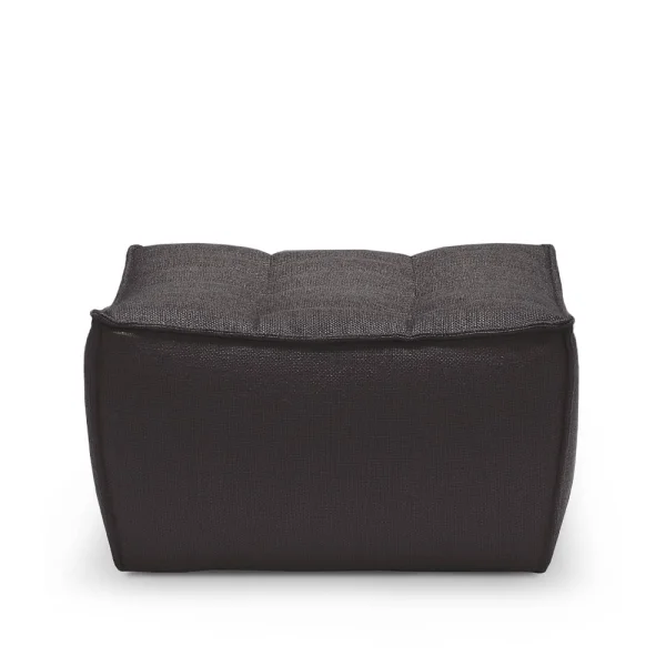 Ethnicraft N701 footstool 70x70 cm Dark grey