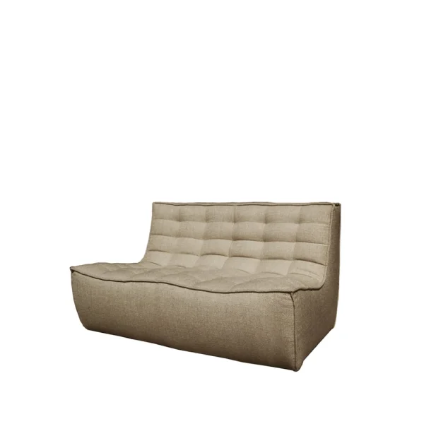 Ethnicraft N701 sofa 2-seater Fabric beige